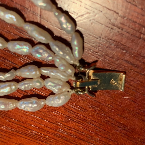 Ladies Pearl Choker necklace - Picture 6 of 8